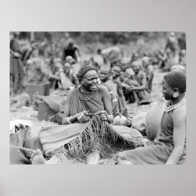 Crafty in Kenya, 1936 Poster (Front)