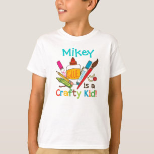 Crafty Kid Custom T-Shirt