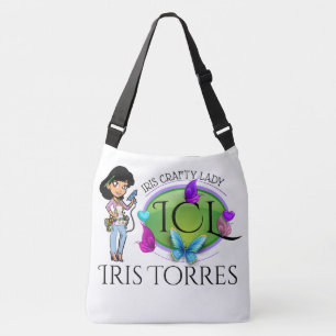 Crafty Lady Artist - See Back - Tote