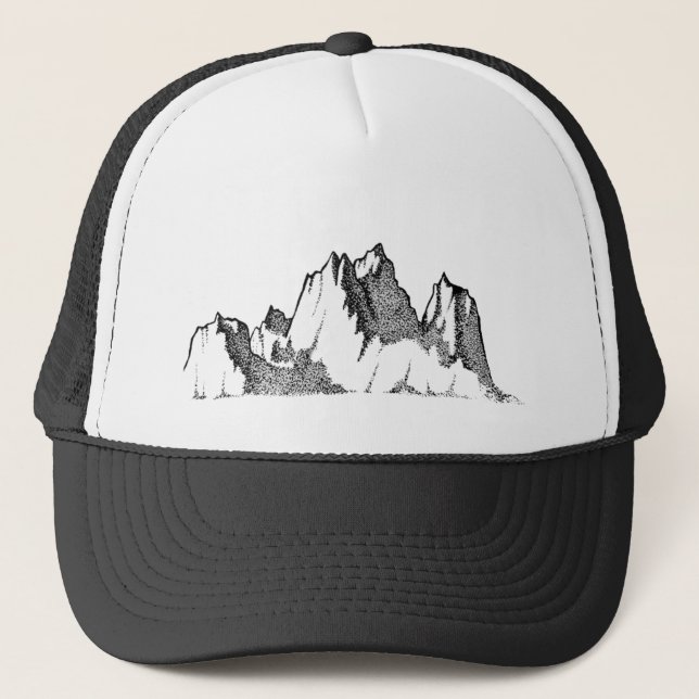 Crags Trucker Hat (Front)