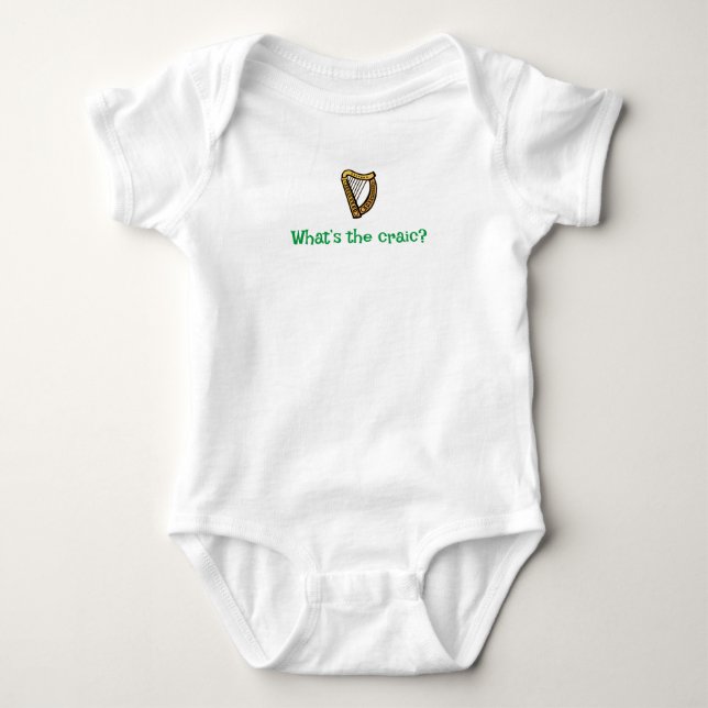 Craic baby bodysuit (Front)