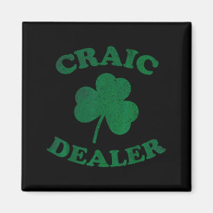 Craic Er Funny St. Patrick's Day Shamrock Tee  Magnet