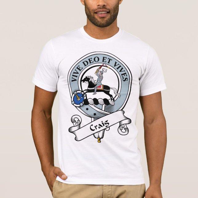 Craig Clan Badge T-Shirt (Front)