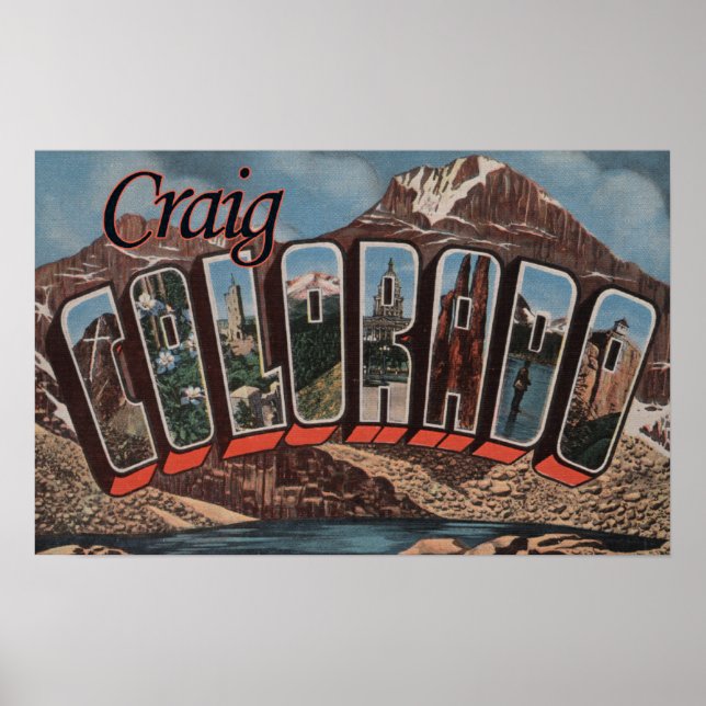 Craig, ColoradoLarge Letter ScenesCraig, CO Poster (Front)