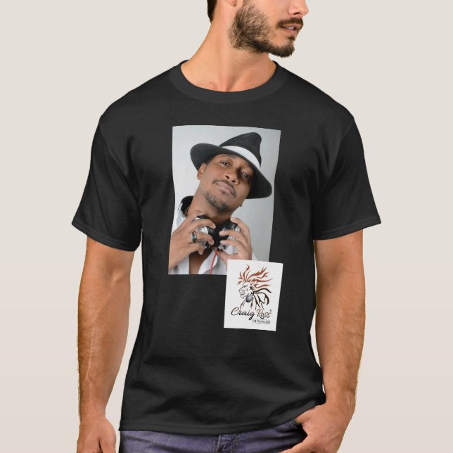 CRAIG ROSS Men's Basic Dark T-Shirt (Front)