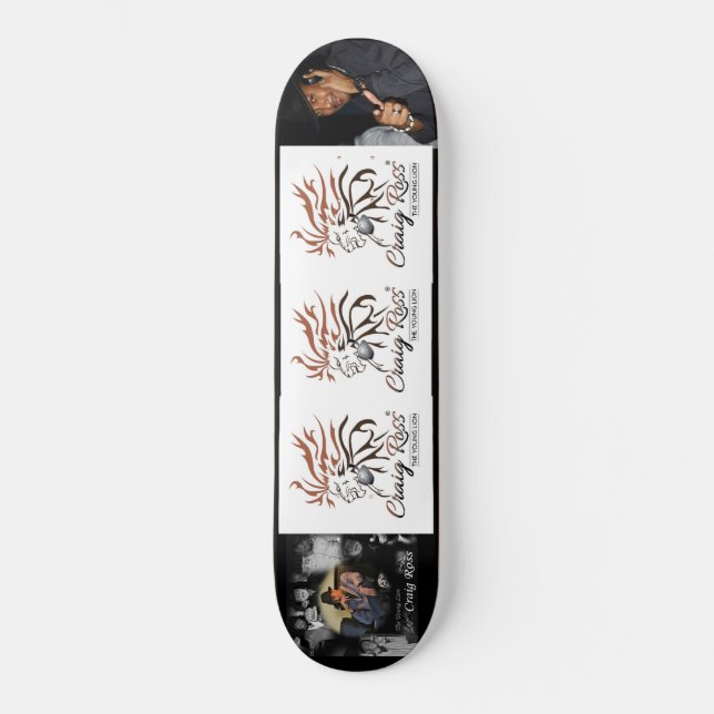 CRAIG ROSS YOUNG LION OFFICIAL SKATEBOARD (Front)