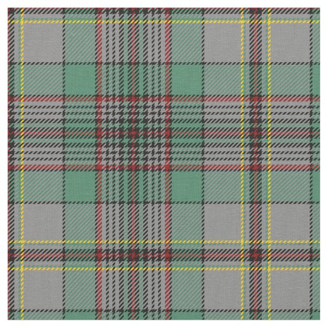 Craig Scottish Clan Tartan Fabric (Close Up)