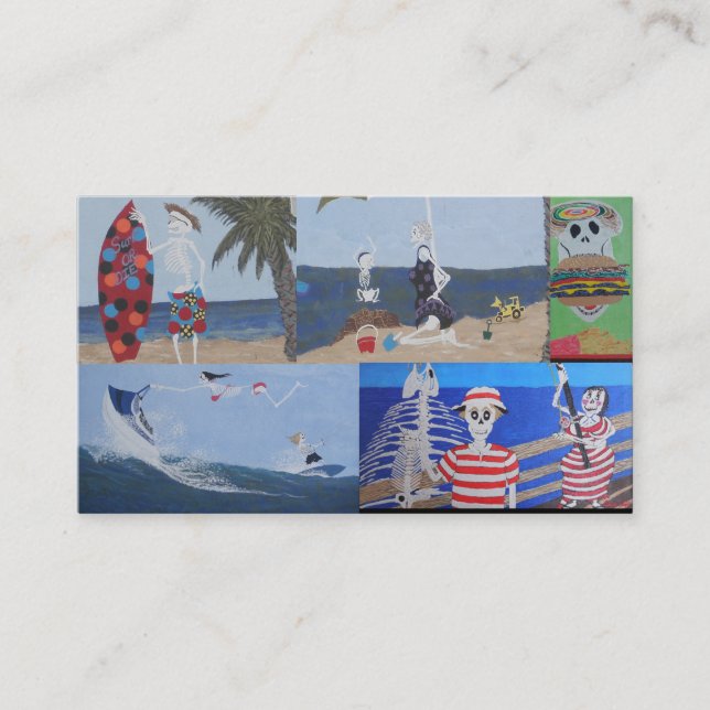 Craig's gallery collection business cards (Front)