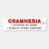 Cramnesia - Study Too Hard Forget Answers
