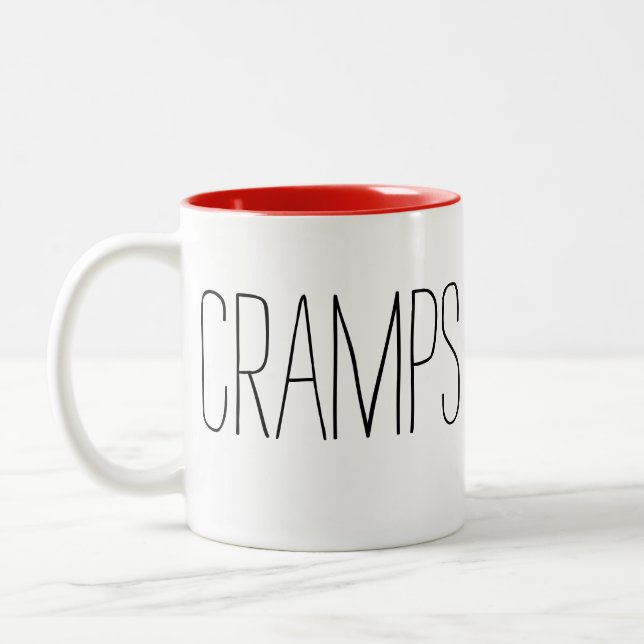 Cramps Two-Tone Coffee Mug (Left)