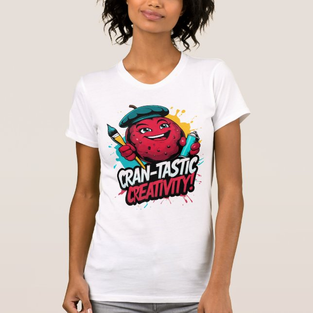 Cran-Tastic Creativity T-Shirt (Front)