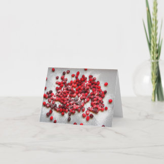 Cranberries and Sugar Holiday Card