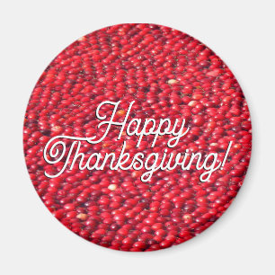 Cranberries Festive Red Magnet