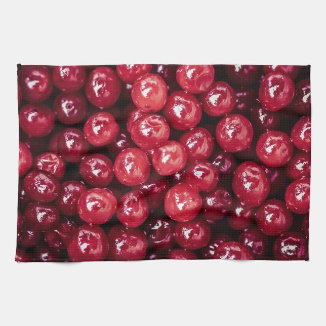 Cranberries Tea Towel (Horizontal)