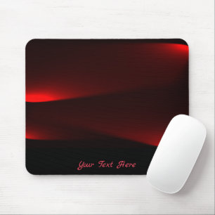 Cranberry And Black Lights Mouse Pad