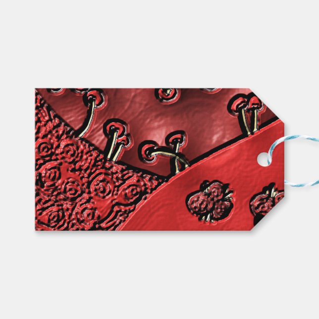 Cranberry Bazaar  Gift Tags (Front (Horizontal))