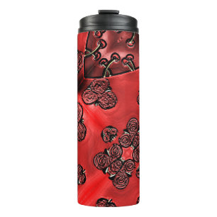 Cranberry Bazaar  Thermal Tumbler