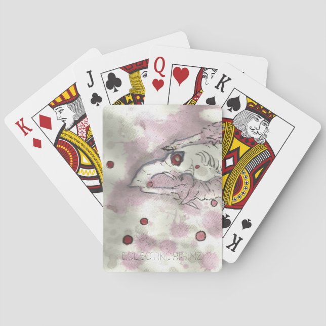 Cranberry Bog Tea Creature 012 Playing Cards (Back)