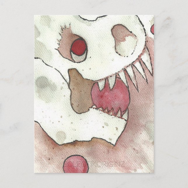 Cranberry Bog Tea Creature 04 Postcard (Front)