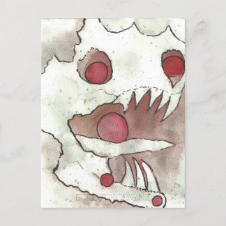 Cranberry Bog Tea Creature 05 Postcard