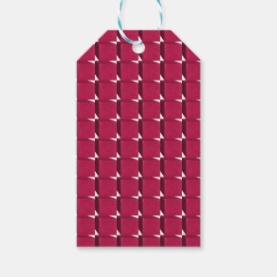 Cranberry Cubes Gift Tags