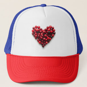 Cranberry Heart Trucker Hat