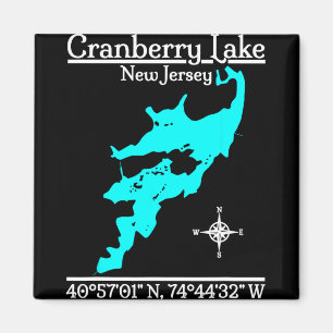 Cranberry Lake, New Jersey Magnet