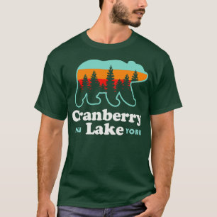 Cranberry Lake New York Hiking Fishing Camping T-Shirt