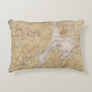 Cranberry Lake, Wanakena, Oswegatchie River Area Decorative Cushion