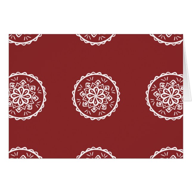 Cranberry Mandala (Front Horizontal)