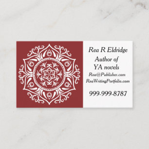 Cranberry Mandala Business Card