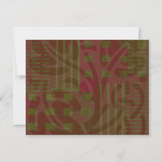 cranberry olive woodcut Celtic inspiration (Front)