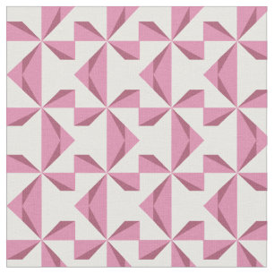 Cranberry Pinwheels Fabric