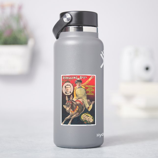 Crandall The Clown Performing With His Mule (HydroFlask)