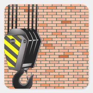 Crane And Hook Stickers