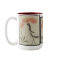 Crane and Orchid Mug