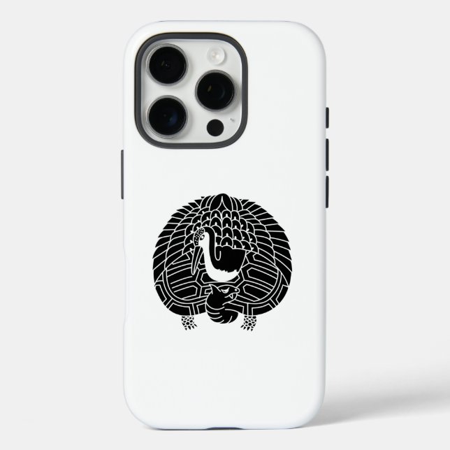Crane and turtle Case-Mate iPhone case (Back)