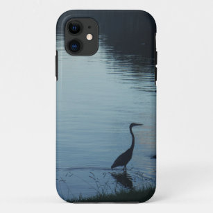 Crane at the Lake at Sunset Case-Mate iPhone Case
