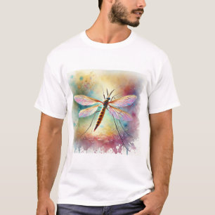 Crane Fly Tipula 310724AREF109 - Watercolor T-Shirt