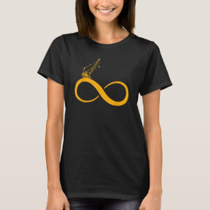 Crane Heavy Equipment Operator Infinity Crane Ope T-Shirt