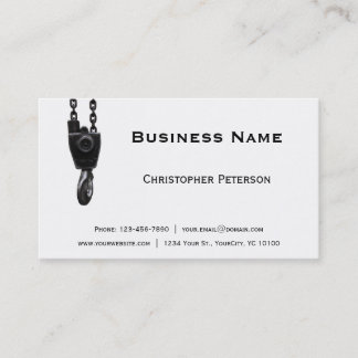 Crane hook Business Card