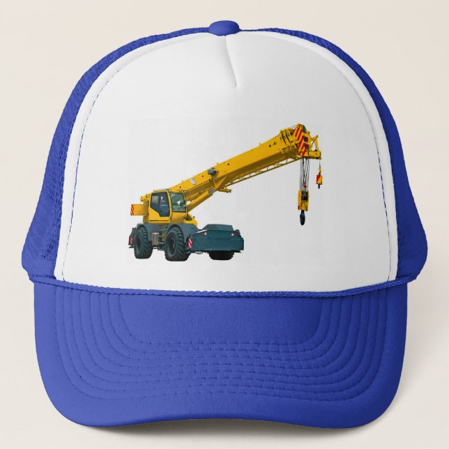 Crane Images for trucker hat (Front)