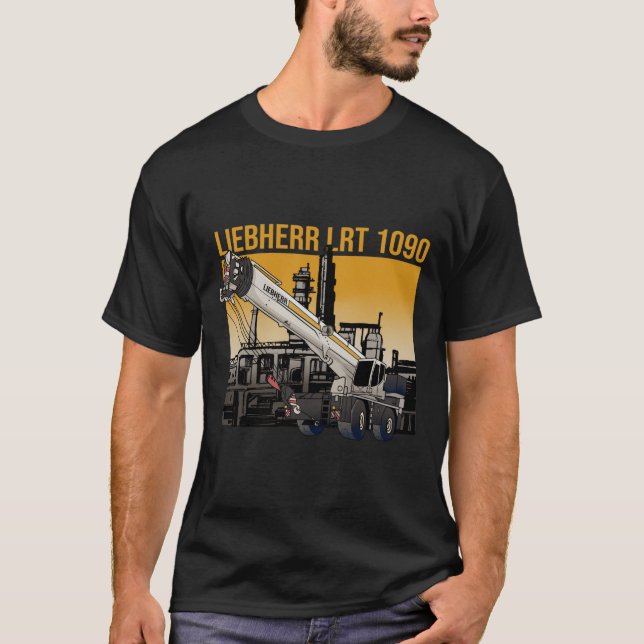 Crane Liebherr LRT1090 T-Shirt (Front)