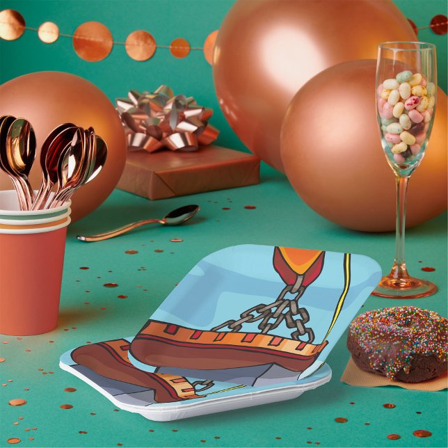 Crane Lifting Paper Plate (Creator Uploaded)