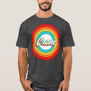 Crane Name Shirt Vintage Crane Circle