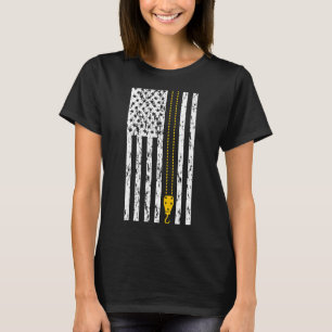 Crane Operator American Flag Crane Driver 1 T-Shirt