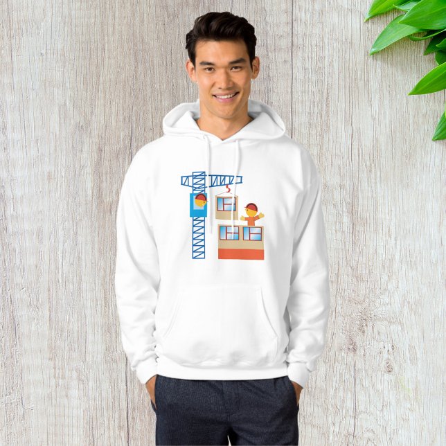 Crane Operator And Construction Worker Hoodie (Creator Uploaded)