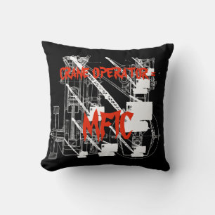 Crane operator = MFIC VINTAGE CRAWLER CRANE Cushion