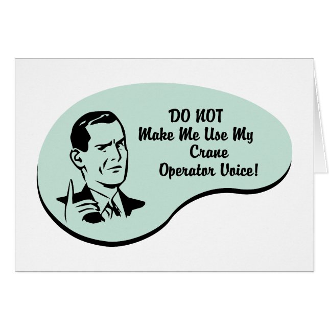 Crane Operator Voice (Front Horizontal)