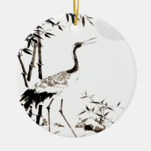 Crane Ornament